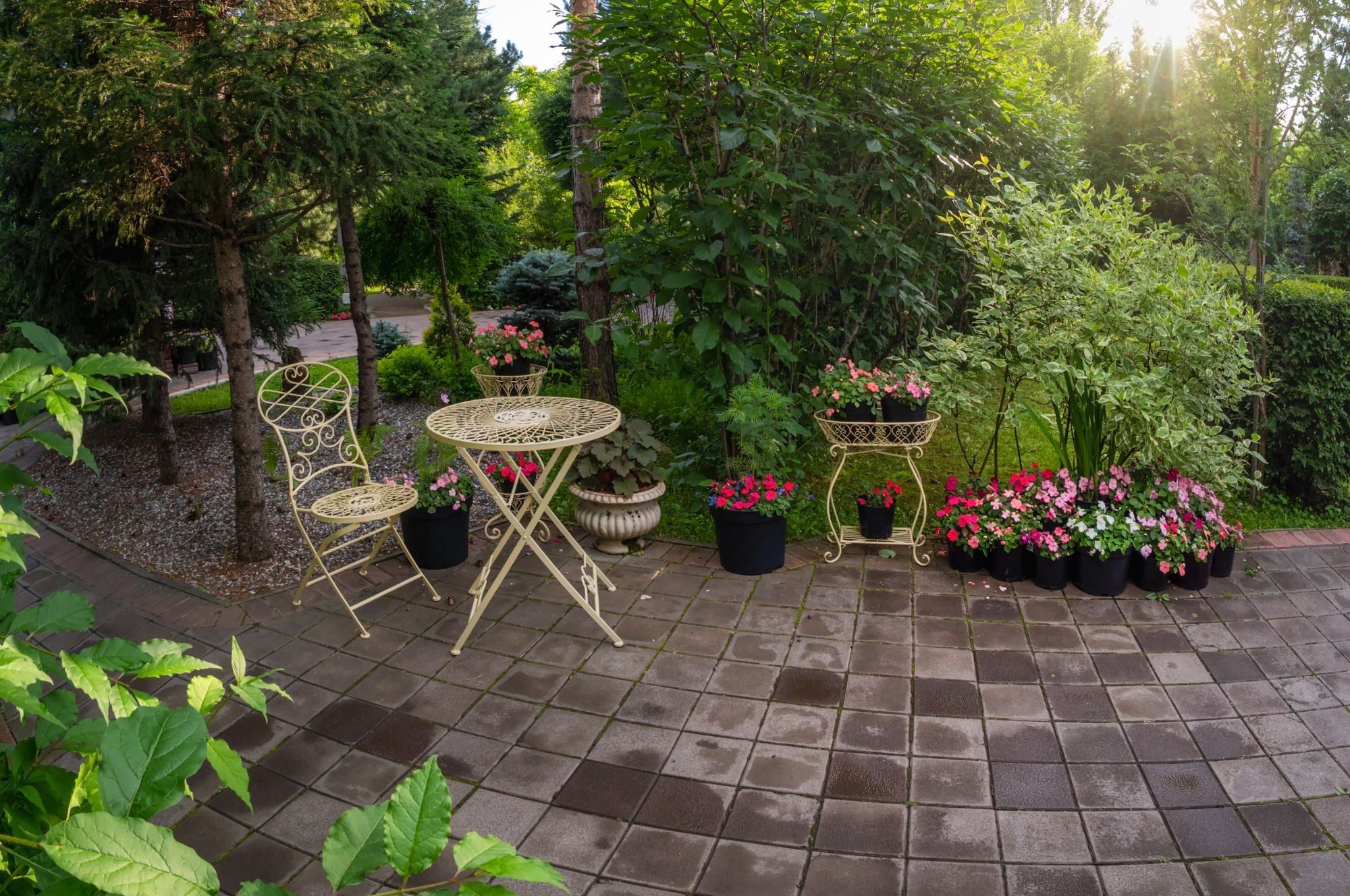 Private Garden Area